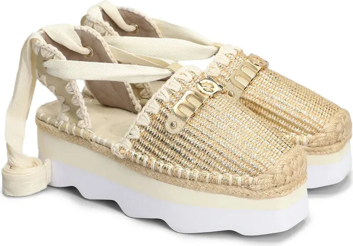 Logo-Lettering Espadrilles - Image 2
