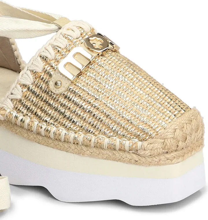 Logo-Lettering Espadrilles - Image 5