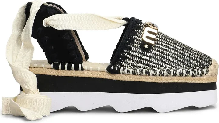 Logo-Lettering Espadrilles