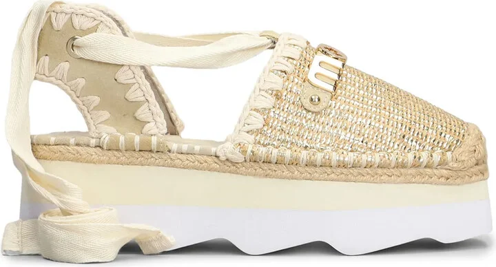 Logo-Lettering Espadrilles