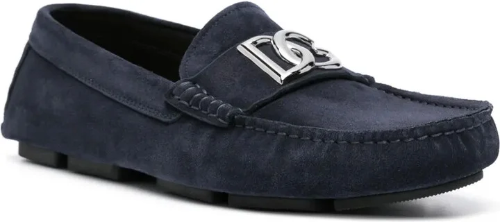 Logo-Lettering Loafers - Image 2