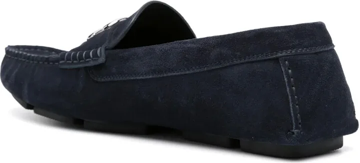 Logo-Lettering Loafers - Image 3