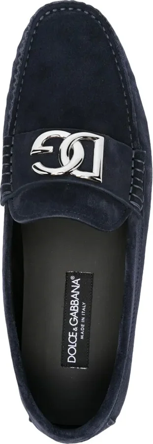 Logo-Lettering Loafers - Image 4
