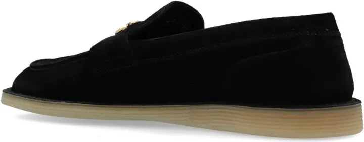 Logo-Lettering Loafers - Image 5