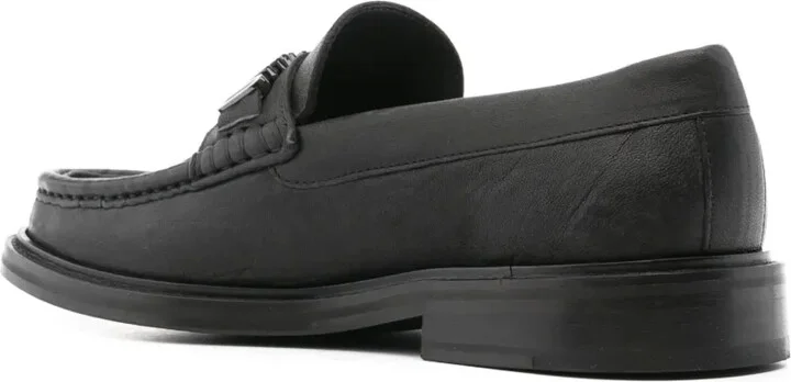 Logo-Lettering Loafers - Image 3