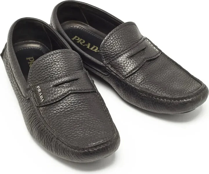 Logo-Lettering Loafers - Image 5