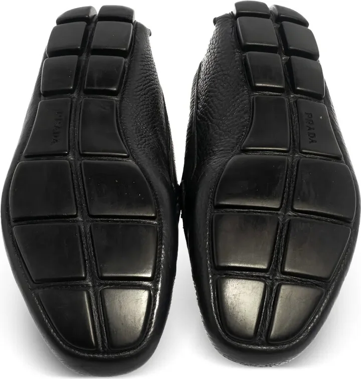 Logo-Lettering Loafers - Image 4