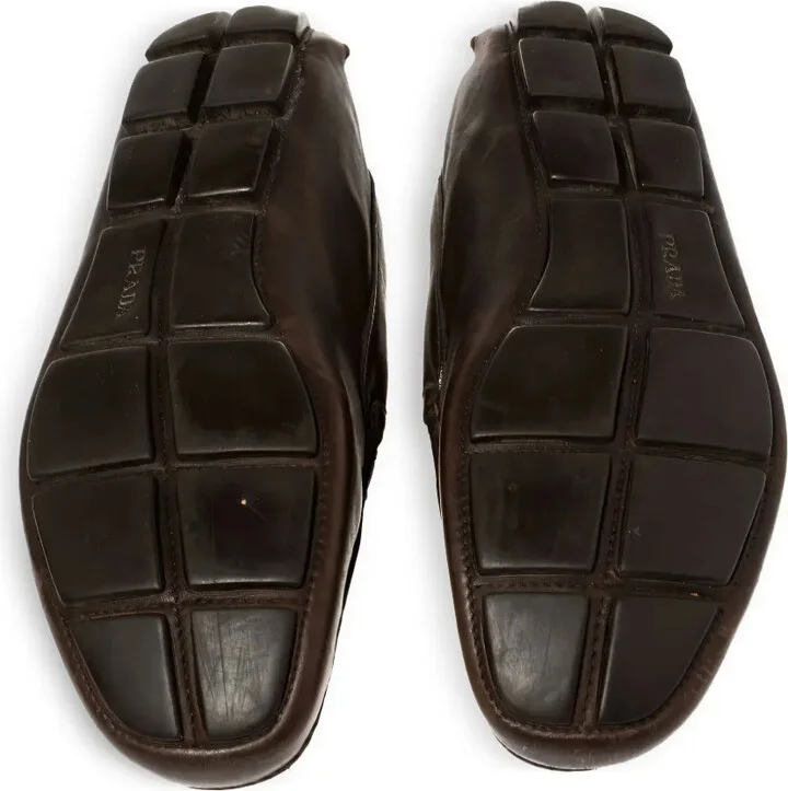 Logo-Lettering Loafers - Image 4