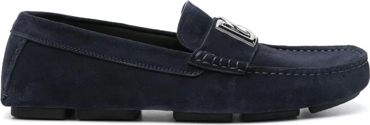 Logo-Lettering Loafers