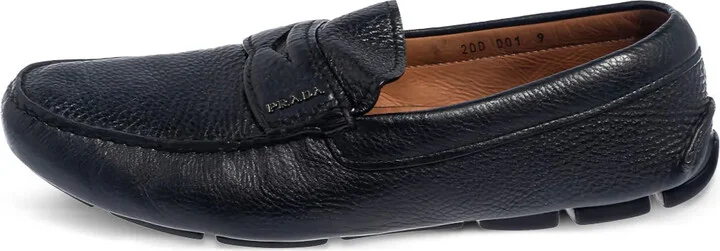 Logo-Lettering Loafers