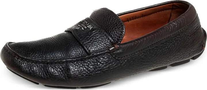 Logo-Lettering Loafers