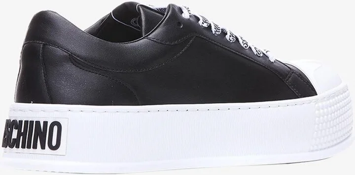 Logo Lettering Low-Top Sneakers - Image 2