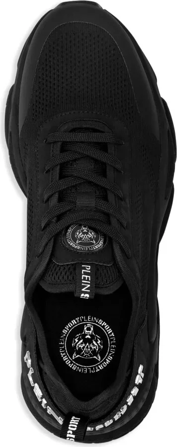 Logo-Lettering Mesh Sneakers - Image 3