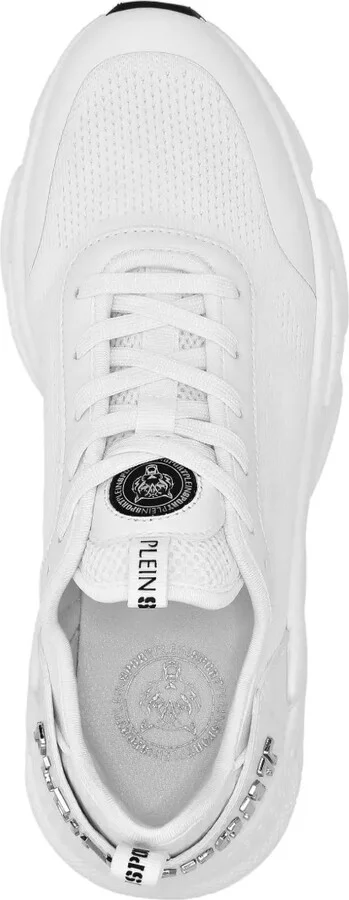 Logo-Lettering Mesh Sneakers - Image 4