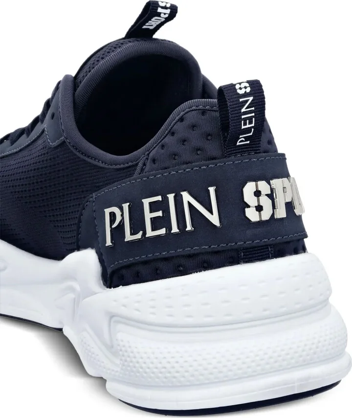 Logo-Lettering Mesh Sneakers - Image 4