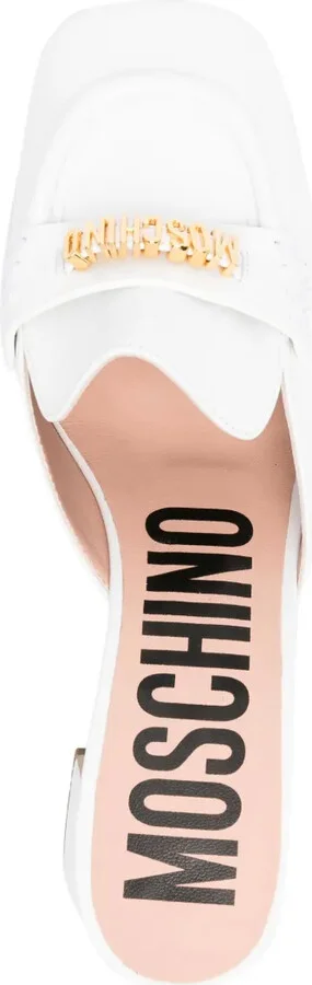 Logo-Lettering Mules - Image 4