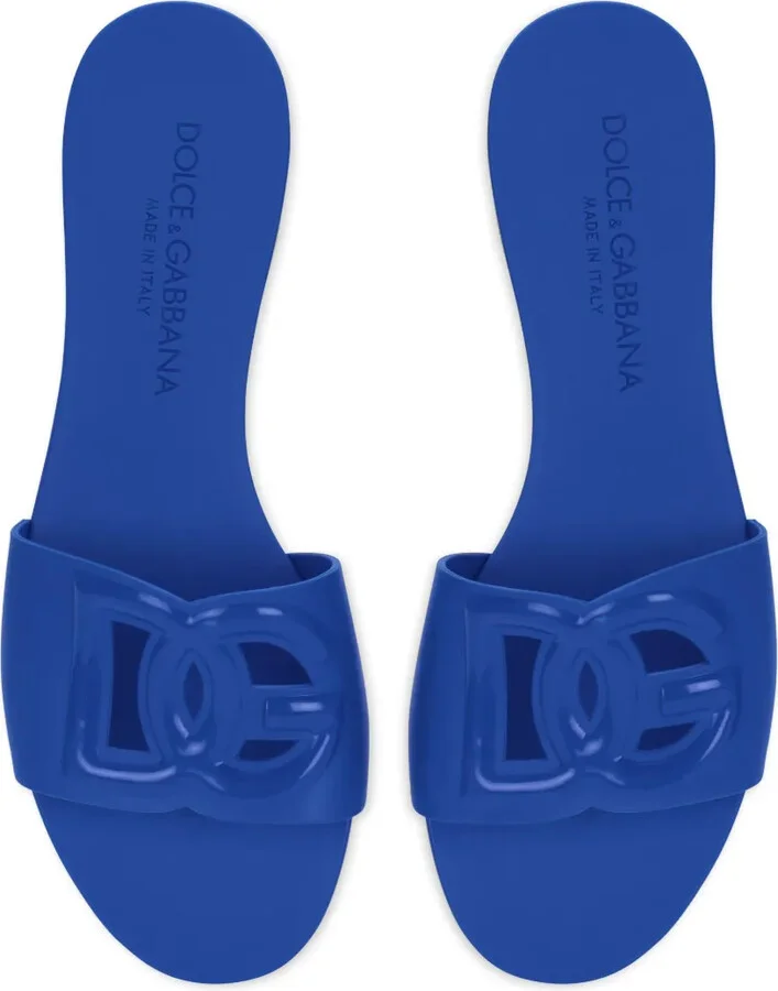 Logo-Lettering Open-Toe Slides - Image 4