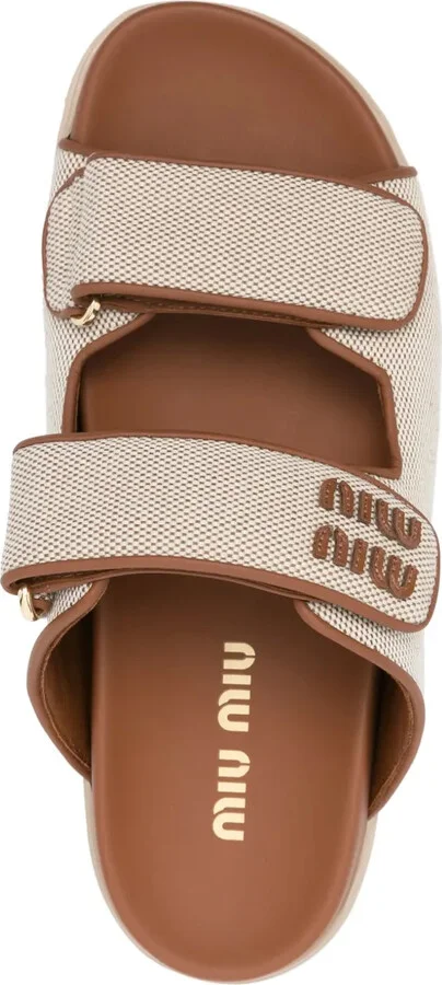 Logo-Lettering Sandals - Image 4