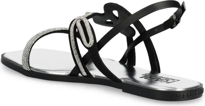 Logo-Lettering Sandals - Image 3