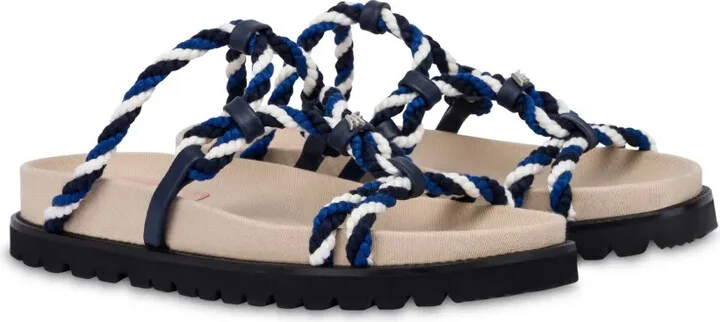 Logo-Lettering Sandals - Image 2