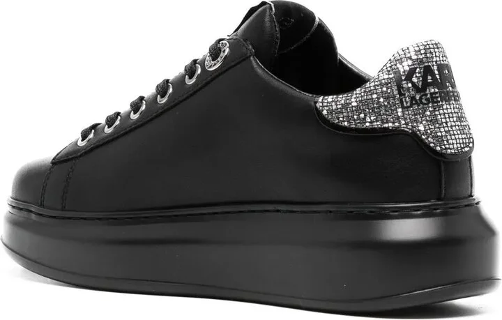 Logo-lettering sneakers - Image 3