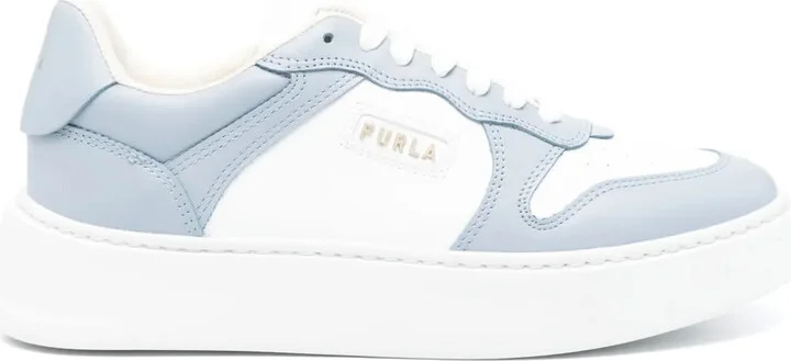 Logo-Lettering Sneakers