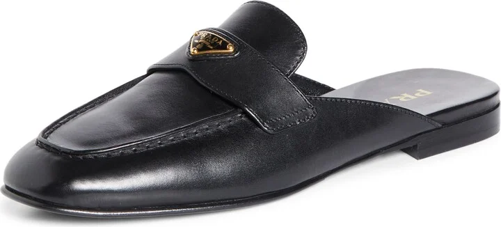 Logo Loafer Mule
