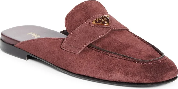 Logo Loafer Mule