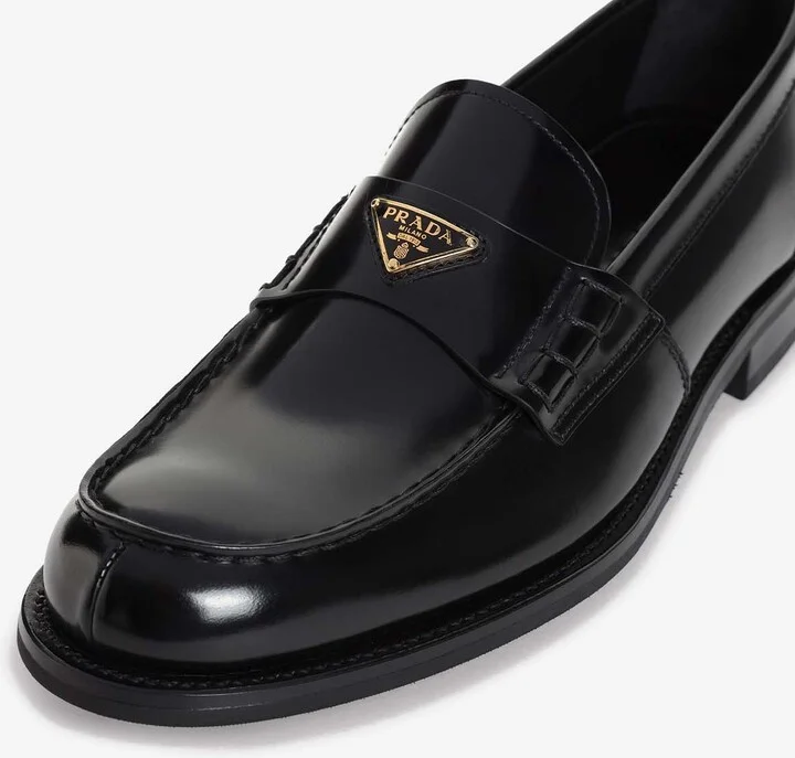 Logo Loafers in Patent Leather - Image 3
