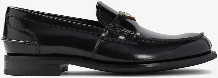 Logo Loafers in Patent Leather