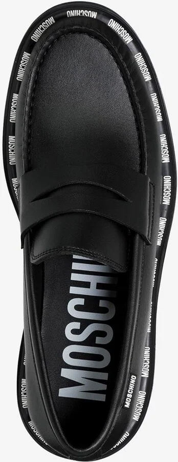 Logo Loafers in Vegan Leather - Image 3