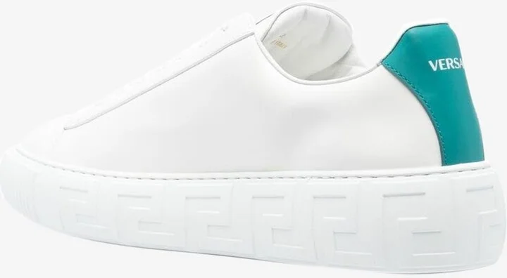 Logo Low-Top Leather Sneakers - Image 2