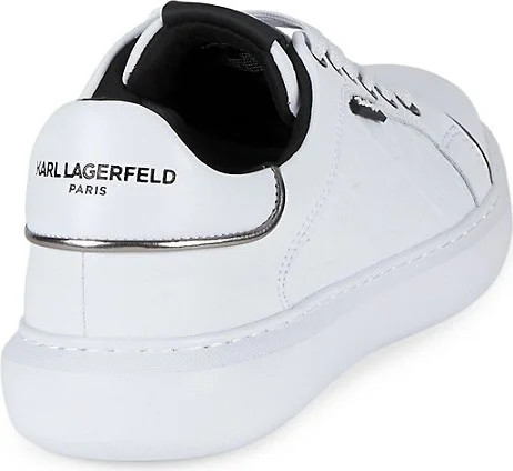 Logo Low Top Leather Sneakers - Image 3