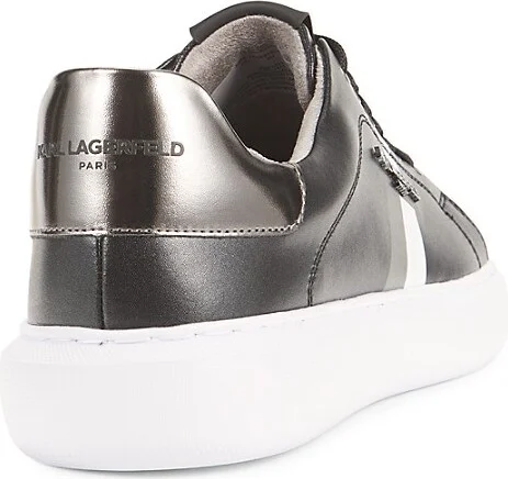 Logo Low-Top Leather Sneakers - Image 3
