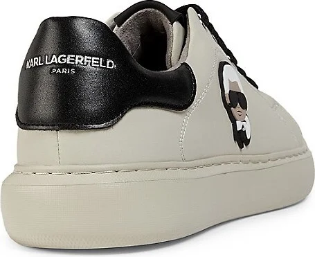 Logo Low-Top Leather Sneakers - Image 3