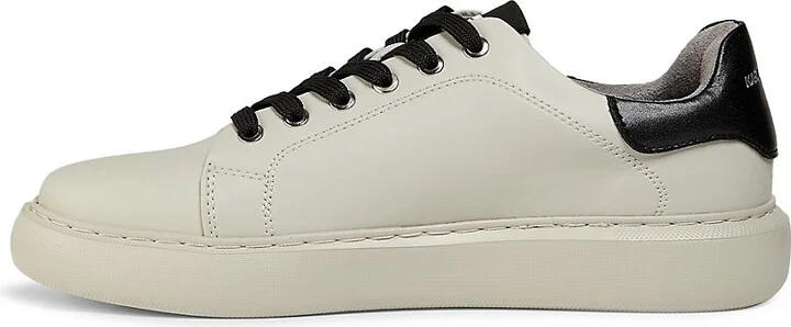 Logo Low-Top Leather Sneakers - Image 4