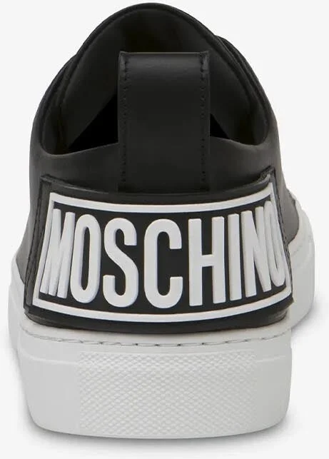 Logo Low-Top Leather Sneakers - Image 2