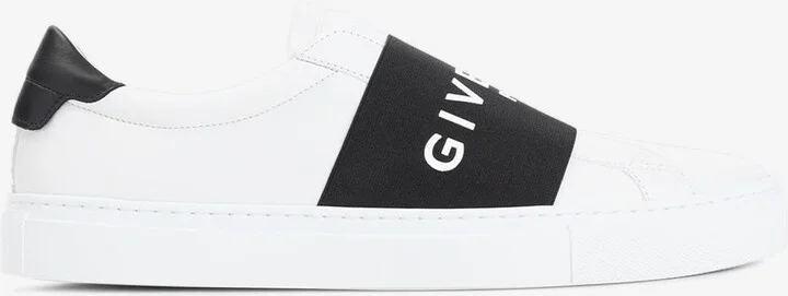 Logo Low-Top Sneakers in Calf Leather