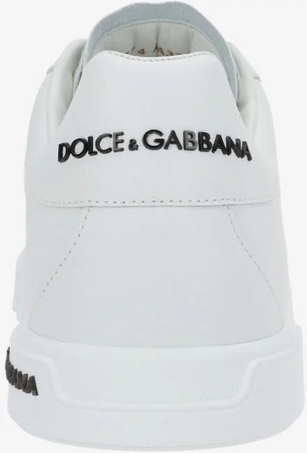 Logo Low-Top Sneakers in Calfskin - Image 2