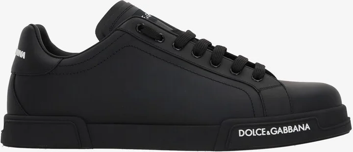 Logo Low-Top Sneakers in Calfskin