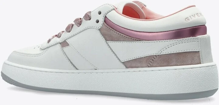 Logo-Monogram Leather Sneakers - Image 2