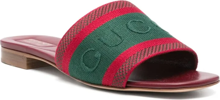 Logo-Motif Flat Sandals - Image 2