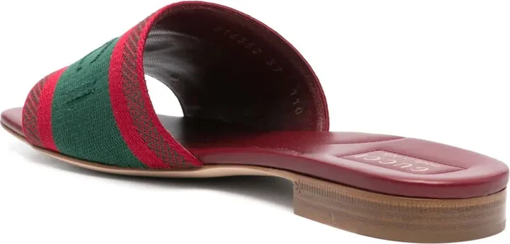 Logo-Motif Flat Sandals - Image 3