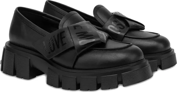 Logo-Motif Loafers - Image 2