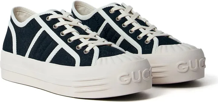 Logo-Motif Panelled Sneakers - Image 2