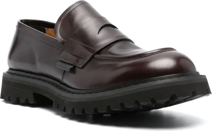 Logo-Patch 50mm Leather Loafers - Image 2