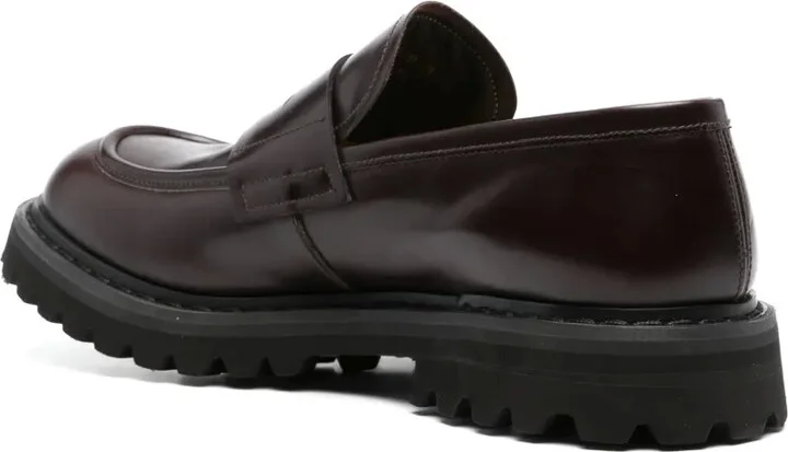 Logo-Patch 50mm Leather Loafers - Image 3