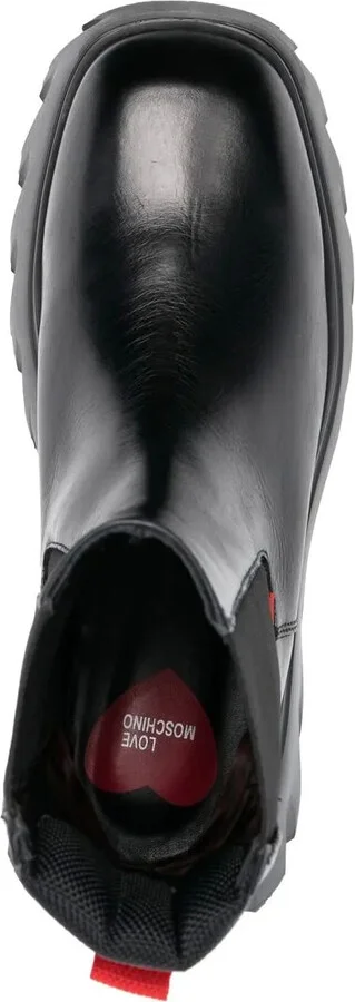 Logo-Patch Ankle Boots - Image 4