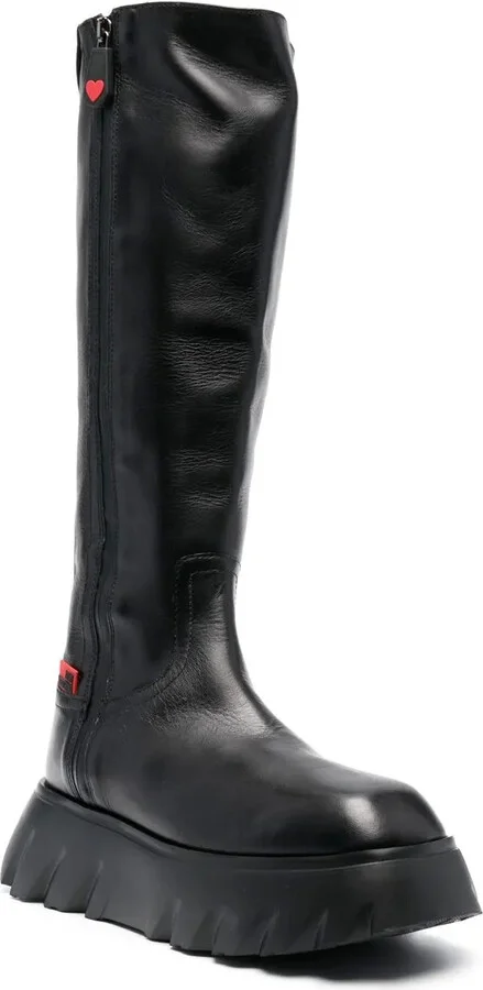 Logo-Patch Boots - Image 2