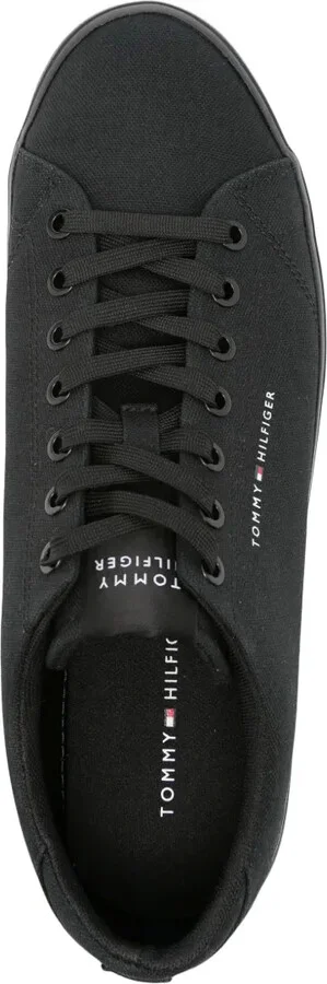 Logo-Patch Canvas Sneakers - Image 4